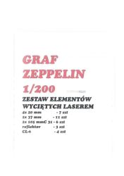 LC-Flakbewaffnungs-/Detailsatz II für Graf Zeppelin 1:200 (Angraf/GPM)