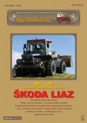 Landwirtschafschlepper Skoda Liaz ST-180 m.div. Aufsätzen 1:32