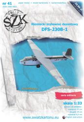 Lasten-Segelflugzeug DFS-230 B-1 (LLG1, Wertheim) 1:33