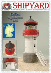 Leuchtturm Gellen/Hiddensee (1907) 1:87 übersetzt Kartonmodell