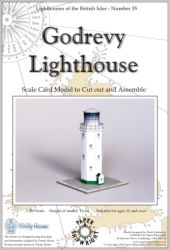 Leuchtturm Godrevy Lighthouse aus dem Jahr 1857 1:250