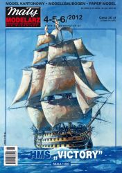 Linienschiff HMS Victory (1776) 1:200 übersetzt