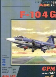 Lockheed F-104G Starfighter Deutscher Luftwaffe 1:33 übersetzt, ANGEBOT