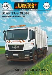 Müllwagen MAN TGA-3 (TGS 28.320) 1:32