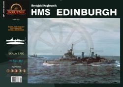 britischer Leichtkreuzer HMS Edinburgh C16 (1942) 1:400 extrem³