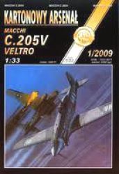 Macchi C.205V Veltro der Baureihe III 1:33 präzise