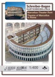 Marcellus Theater in Rom, 1:400