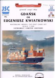 Massengutfrachter m/s Eugeniusz Kwiatkowski oder m/s Gdansk 1:250 übersetzt