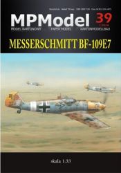 Messerschmitt Bf-109 E7 Trop (JG27, Afrika) 1:33 präzise