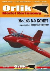 Messerschmitt Me-163 Komet +Flugplatz-Schlepper Scheuch 1:33