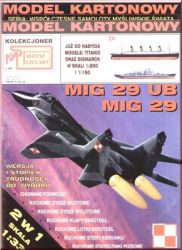 Mikoyan Gurevich Mig-29 oder optional Mig-29UB 1:33 übersetzt, ANGEBOT