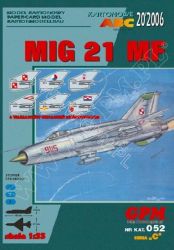 Mikoyan MiG-21 MF 1:33 (sechs div. Kennzeichnungen), übersetzt