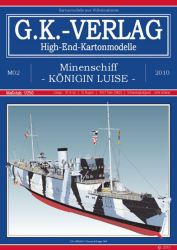 Minensuchboot Königin Luise (Frühjahr 1941) 1:250 deutsche Anleitung, extrem²