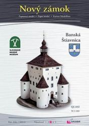 Neues Schloss aus Banska Stiavnica / Slowakei (1571) 1:160