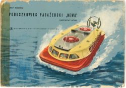 Sowjetischer Passagier-Luftkissenboot „Newa“ aus dem Jahr 1962 1:50 Originalausgabe 1964, äußerst selten, ANGEBOT