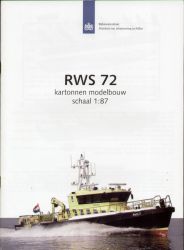 Niederländisches Küstenschutzboot RWS 72 der Rijkswaterstaat (Wasserpolizei) 1:87