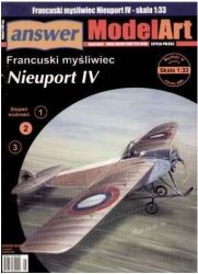 Nieuport IV Russischer Luftwaffe (1913) 1:33 übersetzt