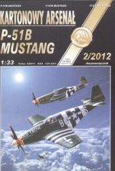 North American P-51B Mustang "Old Crow" (1944) 1:33