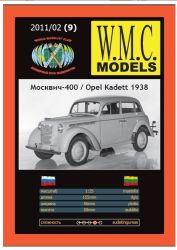 Opel Kadett (1938) oder Moskwich 400 1:25 präzise!