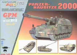 Panzerhaubitze PzH 2000 der Bundeswehr 1:25 Länge: 43cm!