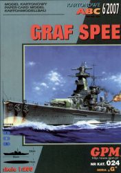 Panzerschiff Admiral Graf Spee 1:200 übersetzt, ANGEBOT