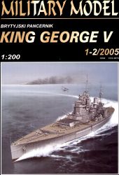 Panzerschiff HMS King George V (1941) 1:200 übersetzt, ANGEBOT