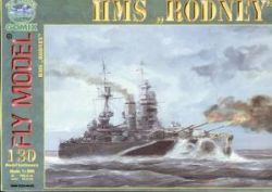 Panzerschiff HMS Rodney (1942) 1:200 übersetzt, ANGEBOT