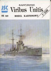 Panzerschiff sms Viribus Unitis (1918) 1:250 Originalausgabe