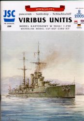 Panzerschiff sms Viribus Unitis (1918) 1:250 übersetzt!