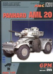 Panzerwagen PANHARD AML 20 (UN-Fahrzeug) 1:25 extrem