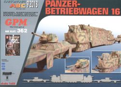 Panzerzug -Panzertriebwagen 16 + 4 Gefechtswagen (1943) 1:25