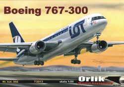 Passagierflugzeug Boeing 767-300ER PLL LOT (Nov. 2011) 1:50 übersetzt
