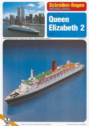 Passagierschiff Queen Elizabeth 2 1:400 deutsche Anleitung