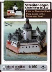 Pfalz im Rhein bei Kaub 1:160 (N) deutsche Anleitung