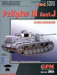 Pz.Kpfw.III Ausf.J (Sd.Kfz.141/1), Stalingrad 1:25 übersetzt
