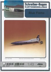 Raketenauto Blue Flame 1:43 deutsche Anleitung