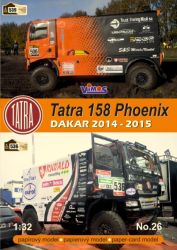 Rallye-Fahrzeug Tatra 158 Phoenix (Rallye Dakar 2014 oder 2015) 1:32