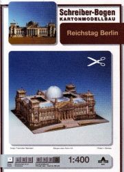 Reichstag Berlin 1:400 deutsche Anleitung