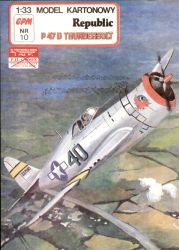 Republic P-47D Thunderbolt 1:33 (GPM Erstausgabe) übersetzt, ANGEBOT