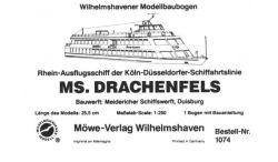 Rheinschiff "MS Drachenfels" 1:250