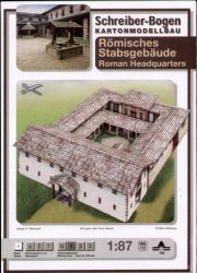 Römisches Stabsgebäude (Principia) 1:87 deutsche Anleitung