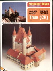 Schloss Thun aus der Schweiz 1:160 (N) deutsche Anleitung