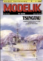 Schnellboot-Tender Tsingtau (Bauzustand 1937) 1:200 Offsetdruck
