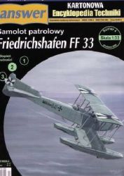 Schulflugzeug Friedrichshafen FF33 1:33 übersetzt ANGEBOT