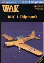 Schulflugzeug de Havilland DHC-1 Chipmunk (1946) 1:33