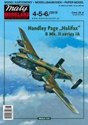Schwerbomber Handley Page Halifax B Mk.II Series IA 1:33 inkl. LC-Spantensatz, Ausschneidebögen getrennt