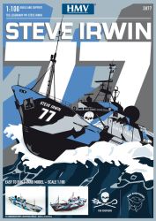 (inkl. Lasercut) Sea Shepherd Conservation Society Schiff Steve Irwin (2013) 1:100 deutsche Anleitung (3877)