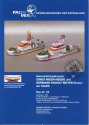 Seenotrettungskreuzer Ernst-Meier-Hedde und Hermann Rudolf Meyer - Klasse (28/23m SKR) 1:250
