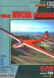 Segelflugzeug SZD-22 Mucha Standard 1:33