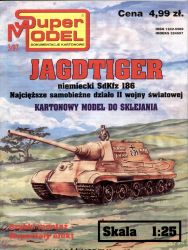 Selbstfahrlafette Jagdtiger (Sd.Kfz.186) 1:25 ANGEBOT